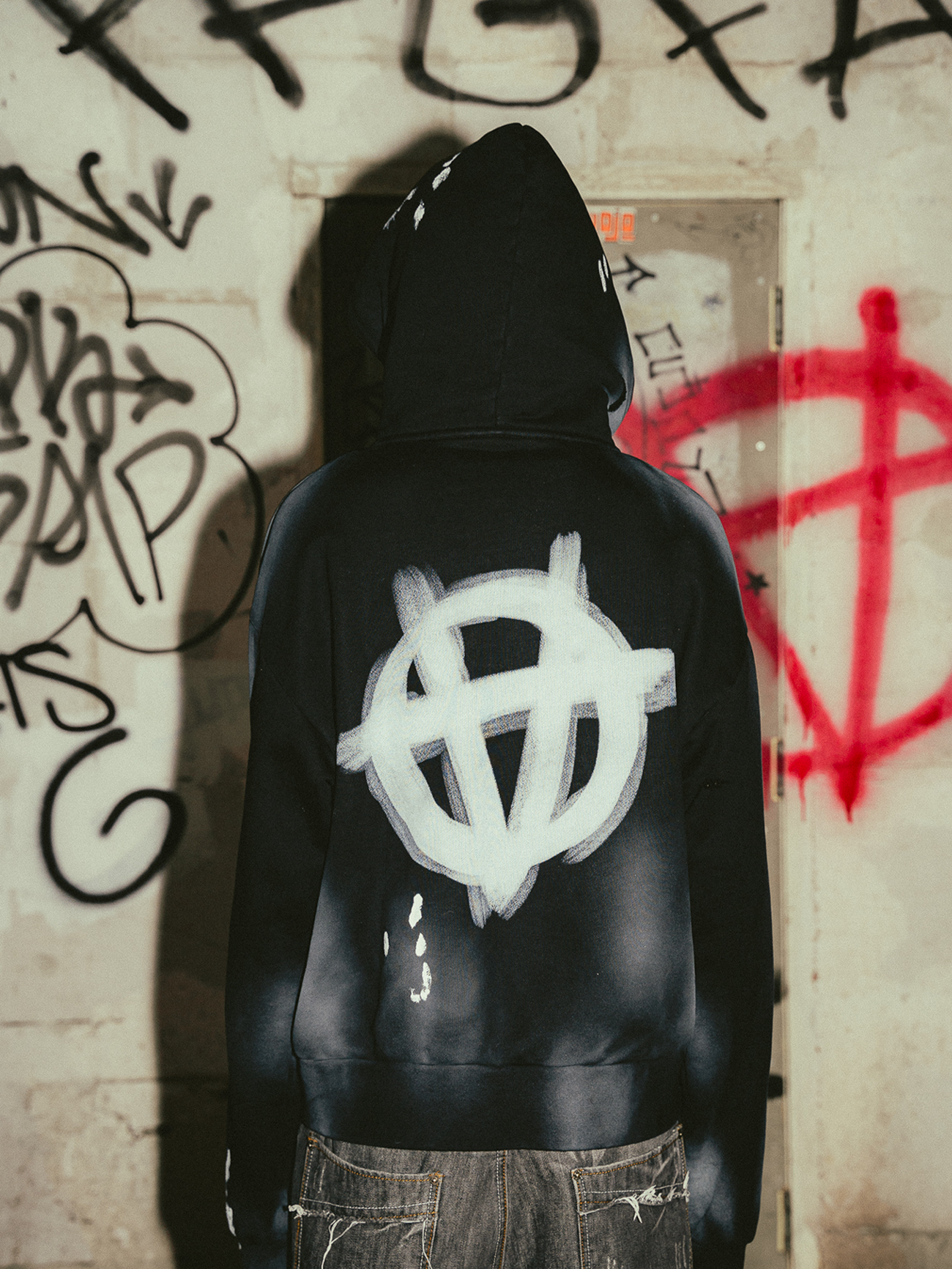 ANARCHAOS BALACLAVA ZIP-UP HOODIE